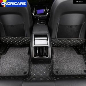 ボルボ 革シート アンチキックパッド S90 V90CC 2016-18 インテリア 抗汚れマットパッドアクセサリー