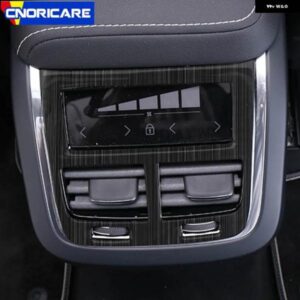 ボルボ スタイリングリア空調アウトレットフレーム装飾 ステッカー トリム XC60 2018-20 AC ベント デカール