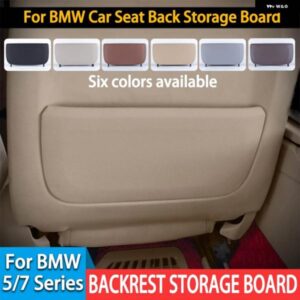 BMW カーシート バックパネルカバー 5シリーズ F10 GT 7シリーズ F01 F02 ABS キャップ収納ポケット交換アクセサリー
