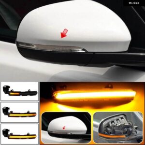 ジャガー 2個 LED ダイナミックサイドミラー シーケンシャルインジケータウインカーライト XE XF XJ F-TYPE XK XKR I-P