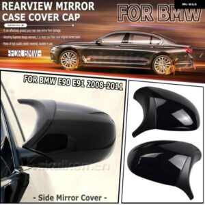 BMW E90 E92 E93 M3 E82 1 メートル 2008-2012 カーボンリアビューミラー カバー サイドミラー キャップ