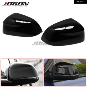BMW グロスブラック サイドウイングリアビューバックミラー カバー ケースキャップ X3 G01 2018-2021 X4 G02 X5 G05 X6 G06 X7 G07 2019 2020
