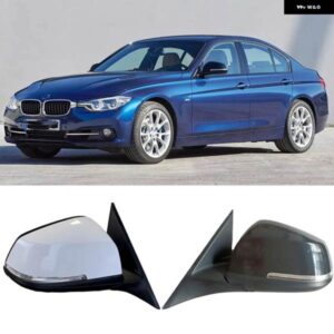 BMW サイドバックミラー アセンブリ アクセサリー加熱自動サイドミラー 電動折りたたみ -3シリーズ F30 2011 2012 2013-2018