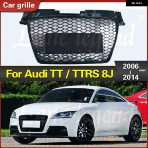 アウディ TT/TTS 8J 2006-2014 レーシンググリル フロントバンパー メッシュ フロントグリル レーシンググリル TT RS メッシュ グリル