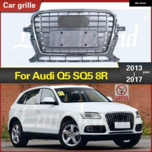 アウディ フロントグリル SQ5 フロントバンパー メッシュ グリル Q5 8R 2013-17 バンパー グリル
