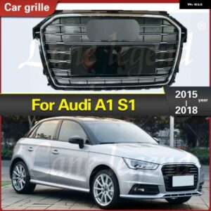 アウディ A1 2015-18 フロントバンパー グリルセンターパネルスタイリングアッパーグリル S1