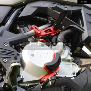 BMW オートバイ アクセサリー G310R 2018 左右エンジンカバー 落下ガードクラッシュカバー 青赤