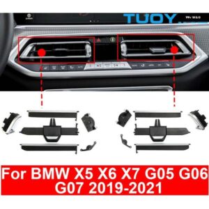 BMW フロントミドルセンター AC エアコン ベントグリル クリップスライダーリペアキット 交換 X5 X6 X7 G05 G06 G07 2019-2021