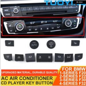 BMW ダッシュボード AC エアコン 気候 CD 桁キー ボタン スパンコールカバー 交換 F20 F21 F22 F23 F30 F34 F35 F32 F33 F36