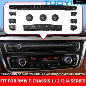 BMW ダッシュボード AC エアコン CD 桁コントロール キー ボタン スパンコールカバー 交換 F20 F21 F22 F23 F30 F34 F35 F32 F33 F36