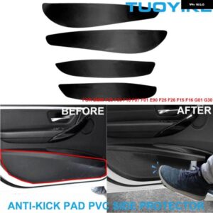 BMW スタイリング ドアアンチキックパッド PVC サイドエッジフィルムプロテクター ステッカー E90 F30 F10 F20 F25 F26 F15 F16 E70 E84 X1 X3 X5 X6