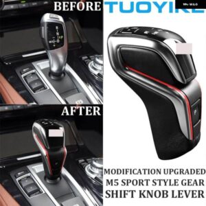 BMW LHD ギアシフト ノブレバー M5 スポーツスタイル 5/6/7シリーズ F10 F18 F07 F06 F12 F01 X3 X4 F25 F26 X5 X6 F15 F16