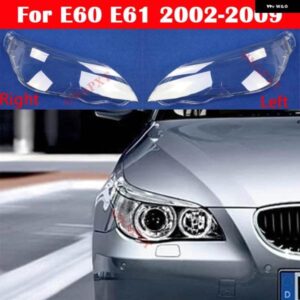 BMW 5シリーズ E60 E61 530I 523 525 2002-2009 レンズケースク リアランプ シェード ヘッドライト カバー ライトランプシェルヘッドランプ