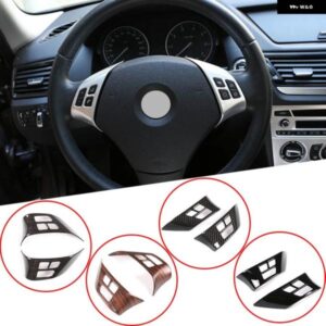 BMW 2個 X1 E84 2010-2013 E90 E92 3シリーズ 2005-2012 ABS クロームステアリングホイール ボタン フレーム アクセサリー
