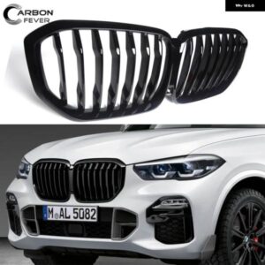 BMW 交換用フロント ラジエーター グリル フード ABS 1 スラット X5 G05 X5M F95 201--2022 カー スタイリング フロントバンパー レーシンググリル