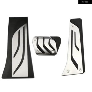 BMW ステンレスアクセル ガスブレーキ フットレスト ペダルパッド X5 X6 F15 F16 E70 E71 E72 M 2008-2018 AT LHD