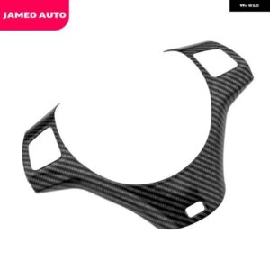 BMW JAMEO 自動カーボンカーアクセサリー X1 E84 2009-2016 ステアリングホイールパネル 装飾 カバー トリム ステッカー
