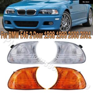 BMW サイド コーナーライト ウィンカーウインカー フォグライト ランプカーアクセサリー E46 2 ドア 35796 63126904300