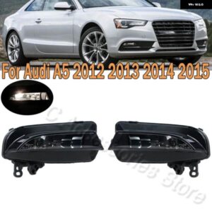 アウディ フロントバンパー フォグランプ フォグランプ アセンブリ ハロゲン 電球 フォグライト A5 2012-15 8T0941699F 8T0941700F