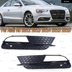 アウディ フロントバンパー フォグライト グリル フォグランプ カバー レーシンググリル A5 2012-16 8T0807681H 8T0807682H