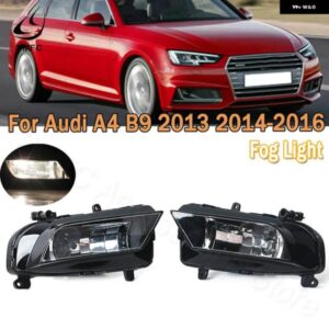 アウディ フォグライト ライト スタイリング フロントハロゲン フォグランプ アセンブリ と 電球 A4 B9 2013 2014-2016 8K0941700B 車