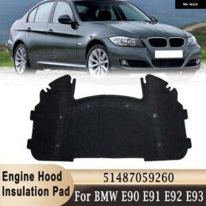BMW フロントフードエンジン断熱綿パッド 防音断熱マット E90 E91 E92 E93 323I 325I 51487059260