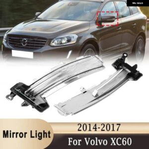 ボルボ バックミラー LED ライト反転ミラー ウィンカー インジケータランプ XC60 2014-2017 31371878 31371879