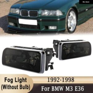 BMW 1ペア フロントバンパー フォグランプ バルブ 無 M3 E36 1992-1998 ヘッドライト フォグランプ 63178357389 63178357390