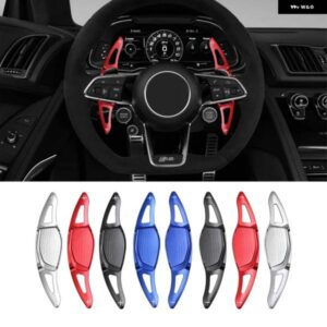 アウディ RS3 RS4 RS5 2017 2018 R8 TT RS 2016-2018 アルミステアリングホイールパドル延長 シフター スタイリング