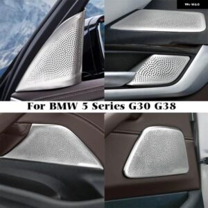 BMW カー オーディオ スピーカー カバー トリム ドア スピーカー ステレオ カバー トリム カーアクセサリー インテリア 5シリーズG30 G38 2018-2022