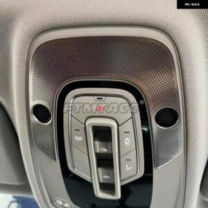 アウディ Q8 2019-2023 カー スタイリング インテリア オーディオ スピーカー フロント読書ランプ スピーカー 装飾 カバー ステッカー アクセサリー