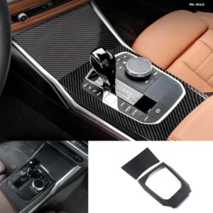 BMW G20 G28 325 3シリーズ 2019 2020 ABS カーボンクロームカーセンター コンソール ギアシフト 装飾 パネル カバー トリム