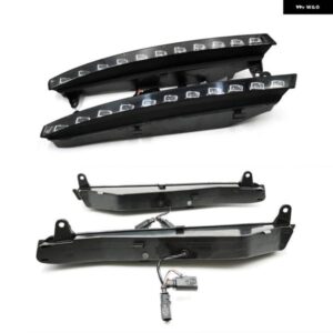 アウディ カー点滅 DRL Q7 38961 デイライト車 LED DRL デイタイム ランニングライト フォグヘッドランプカバー