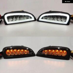 ポルシェ 1ペア DRL カイエン I 957 9PA 38991 LED ウインカー ポジションライト デイタイム ランニングライト フォグランプ