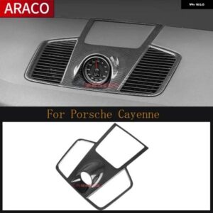 ポルシェ カイエン コンパス エアコン エア アウトレット トリム カーボン カイエン インテリア トリム アクセサリー 2018 2019 202