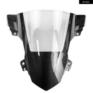 BMW カーボンホワイト オートバイ フロントガラス フロントスポイラー ウィンド ディフレクター S1000RR 2015-2018
