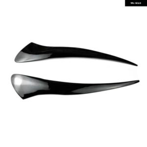 BMW フロント ヘッドライト カバー ヘッドライト ランプアイブロウ トリム 5シリーズ GT GT528 GT535 GT550 F07 2010-2017 樹脂