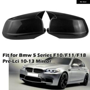 BMW カーボン バックミラー カバー サイドミラー キャップ 5シリーズ F10 F11 F18 528I 530I 535I 550I 2011 2012 2013