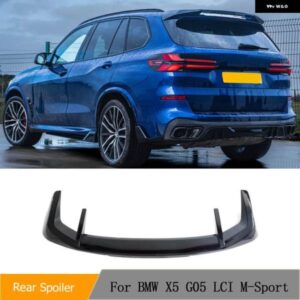 BMW リアルーフ トランク スポイラー ウィング黒 ABS X5 G05 M-スポーツ LCI 2023 リアスポイラー ウィン グリップ
