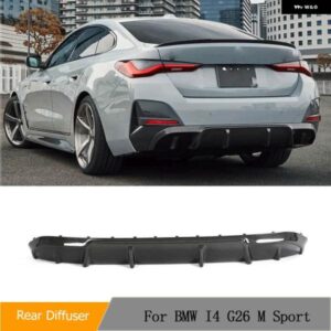 BMW リア バンパー ディフューザースポイラー 4シリーズ I4 G26 M スポーツ 440I 430I 4 ドア 2021-2023 カーボンリア バンパー プロテクター