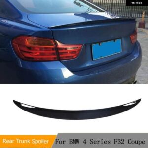 BMW リアグロスブラック トランク スポイラー 4シリーズ F32 M スポーツ 420I 428I 430I 435I クーペ 2013-2018 レーシング トランク リッド FRP ウイン