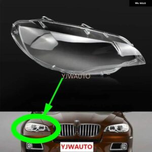 BMW X6 E71 20082009-13 ヘッドライト カバー ヘッドランプ レンズ ガラス交換用クリアフロントランプ シェード 自動シェル