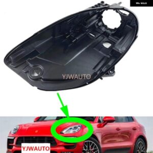 ポルシェ マカン 2014-16 ヘッドランプ ハウス ヘッドライト ベース交換自動フロントランプ ホルダー バック サポート