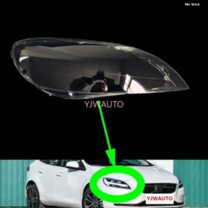 ボルボ V40 2017 2018 2019 ヘッドライト カバー ヘッドランプ レンズ ガラス交換フロントランプ シェード プレキシガラス自動シェル