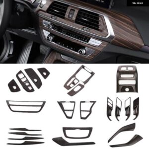 BMW インテリア ピーチウッド X3 X4 G01 G02 ドアセンター コンソール ギアフィルム セントラ ル空調ナビゲーション フレーム トリム