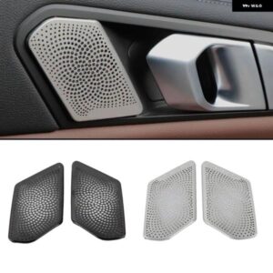 BMW カー スタイリング オーディオ スピーカー リアドアスピーカー トリム カバー ステッカー X5 G05 ステンレス インテリア 自動車 アクセサリー