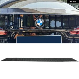 BMW 5シリーズ G60 2024 2025 ABS カーボンカー スタイリング リア トランク リッド トリム 車 外装 アクセサリー
