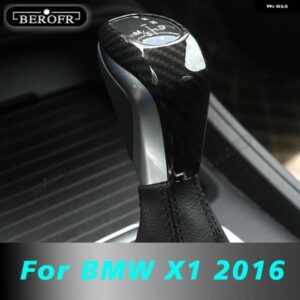 BMW ABS ギアヘッドレバー シフト ノブカバー ギア シフト ハンドル トリム 装飾 X1 2016