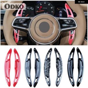 ポルシェ ステアリングホイール シフター パドルパナメーラ カイエン GTS 918 スパイダーボクスター 911 997 996 718 スポーツ