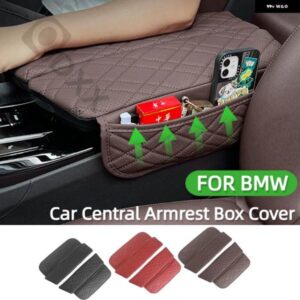 BMW PU 中央アームレスト ボックス カバー パッド 自動センターアームレスト オーガナイザー アクセサリー G30 G38 G32 X5X6 X7 G05 G06 G07 G11 G12 LHD